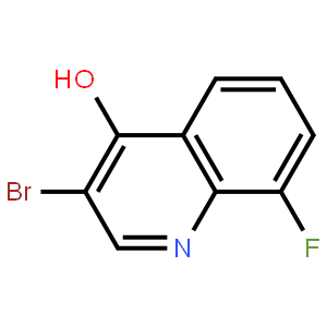 3-Bromo-8-fluoro-4-hydroxyquinoline,1065087-83-3