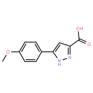 3-(4-甲氧苯基)-1H-吡唑-5-羧酸
