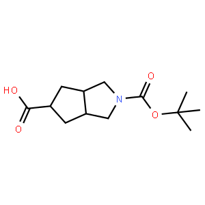 rel-(3aR,5S,6aS)-2-[(tert-butoxy)carbonyl]-octahydrocyclopenta[c]pyrrole-5-carboxylic acid