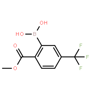 2-(Methoxycarbonyl)-5-(trifluoromethyl)phenylboronic acid