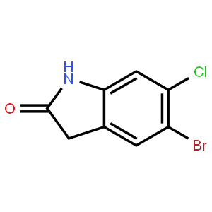 5‐bromo‐6‐chloro‐2,3‐dihydro‐1H‐indol‐2‐one,1153885-37-0