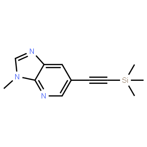 3-Methyl-6-((trimethylsilyl)ethynyl)-3H-imidazo[4,5-b]pyridine