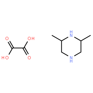 (2R,6R)-2,6-dimethylpiperazine; oxalic acid,1523541-98-1