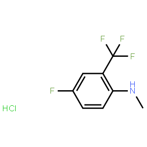 N-Methyl 4-fluoro-2-(trifluoromethyl)aniline, HCl