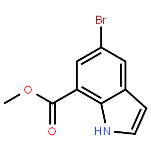 methyl 5-bromo-1H-indole-7-carboxylate