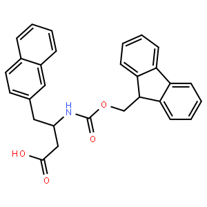 Fmoc-(R)-3-氨基-4-(2-萘)-丁酸