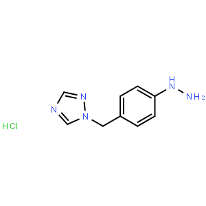 1-[(4-Hydrazinophenyl)methyl]-1H-1,2,4-triazole HCl