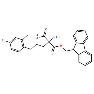 Fmoc-(S)-2-amino-5-(4-fluoro-2-methylphenyl)pentanoicacid