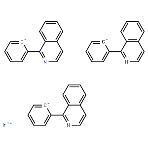 三[1-苯基异喹啉-C2,N]铱(III)