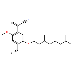 聚(5-(3,7-二甲基辛氧基)-2-甲氧基-氰基对苯二亚甲基)