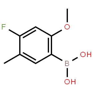 4-Fluoro-2-methoxy-5-methylphenylboronic acid,1207428-92-9