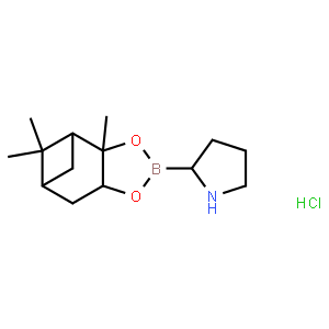 (2R)-2-Pyrrolidineboronic acid (1S,2S,3R,5S)-(+)-2,3-pinanediol ester HCl