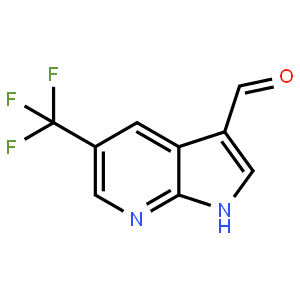 5-(Trifluoromethyl)-1H-pyrrolo[2,3-b]pyridine-3-carbaldehyde,1135283-53-2