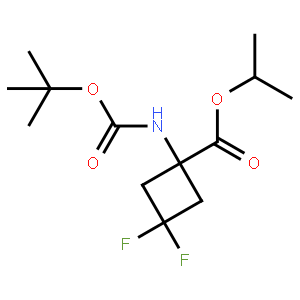 propan-2-yl 1-{[(tert-butoxy)carbonyl]amino}-3,3-difluorocyclobutane-1-carboxylate