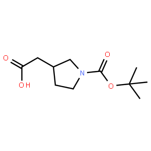 2-[(3R)-1-[(tert-butoxy)carbonyl]pyrrolidin-3-yl]acetic acid