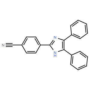 4-(4,5-二苯基-1H-咪唑-2-基)苯甲腈