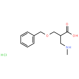(S)-3-(benzyloxy)-2-((methylamino)methyl)propanoicacid  HCl
