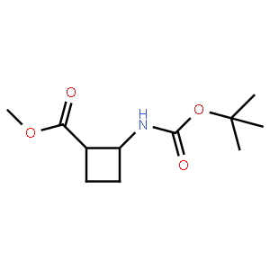 methyl trans-2-{[(tert-butoxy)carbonyl]amino}cyclobutane-1-carboxylate