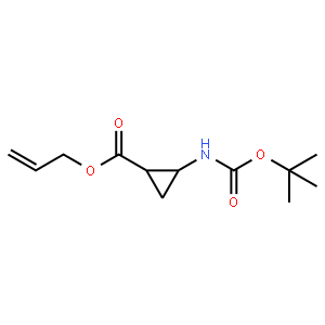 prop-2-en-1-yl (1R,2S)-rel-2-{[(tert-butoxy)carbonyl]amino}cyclopropane-1-carboxylate
