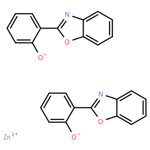 双[2-(2-苯并恶唑基)苯酚]锌(II)