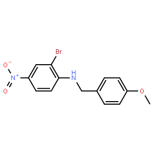 N-(4-methoxybenzyl) 2-bromo-4-nitroaniline