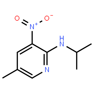 2-Isopropylamino-5-methyl-3-nitropyridine