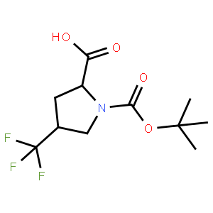 (2S,4R)-1-[(tert-butoxy)carbonyl]-4-(trifluoromethyl)pyrrolidine-2-carboxylic acid