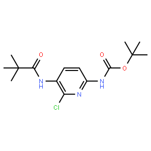 tert-Butyl 6-chloro-5-pivalamidopyridin-2-ylcarbamate