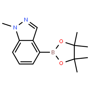 1-methyl-4-(tetramethyl-1,3,2-dioxaborolan-2-yl)-1H-indazole