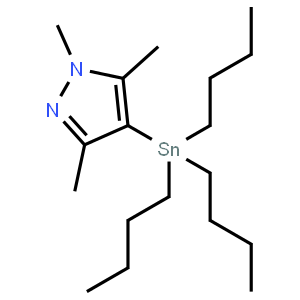 1,3,5-Trimethyl-4-(tributylstannyl)-1H-pyrazole