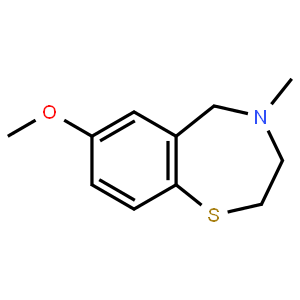 2,3,4,5-Tetrahydro-7-methoxy-4-methyl-1,4-benzothiazepine,927871-76-9