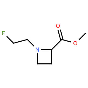methyl (2S)-1-(2-fluoroethyl)azetidine-2-carboxylate