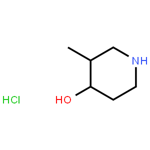 4-​Piperidinol, 3-​methyl-​, hydrochloride (1:1)​, (3R,​4R)​-​rel-