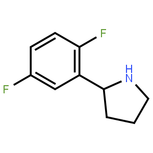 2-(2,5-difluorophenyl)pyrrolidine,886503-15-7