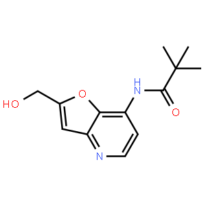 N-(2-(Hydroxymethyl)furo[3,2-b]pyridin-7-yl)pivalamide