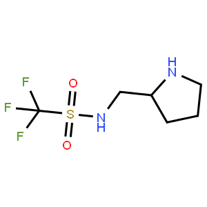 N-[(2S)-2-吡咯烷甲基]-三氟甲磺酰胺