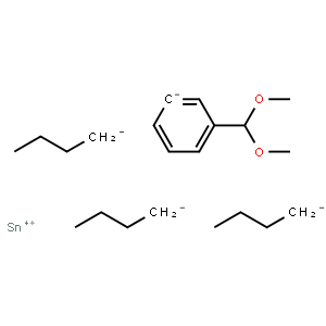3-Formyl-5-(tributylstannyl)pyridine dimethylacetal
