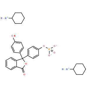 Phenolphthalein monophosphate bis(cyclohexylammonium) salt