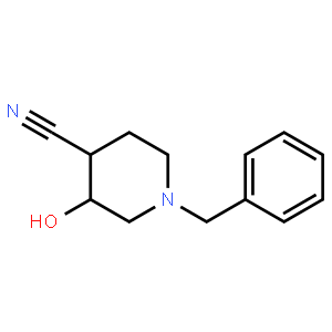 (3R,4R)-rel-3-Hydroxy-1-(phenylmethyl)-4-piperidinecarbonitrile