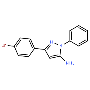 3-(4-BROMOPHENYL)-1-PHENYL-1H-PYRAZOL-5-YLAMINE