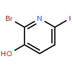 2-Bromo-6-iodopyridin-3-ol,129611-32-1