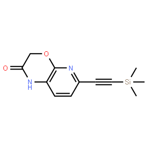 6-((Trimethylsilyl)ethynyl)-1H-pyrido[2,3-b][1,4]oxazin-2(3H)-one