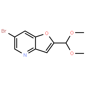 6-Bromo-2-(dimethoxymethyl)furo[3,2-b]pyridine
