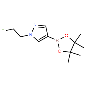 1-(2-fluoroethyl)-4-(tetramethyl-1,3,2-dioxaborolan-2-yl)-1H-pyrazole