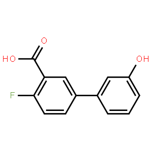 2-Fluoro-5-(3-hydroxyphenyl)benzoic acid