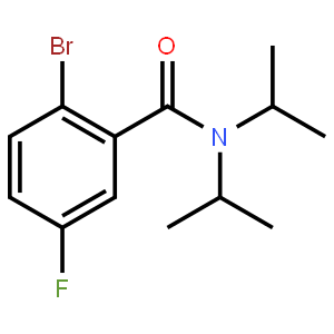 N, N-Diisopropyl 2-bromo-5-fluorobenzamide