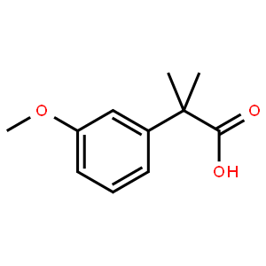 2-(3-Methoxyphenyl)-2-methylpropanoic acid