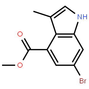 methyl 6-bromo-3-methyl-1H-indole-4-carboxylate