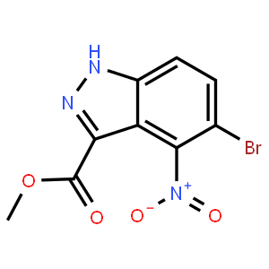methyl 5-bromo-4-nitro-1H-indazole-3-carboxylate