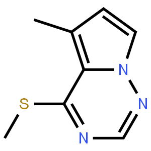 5-methyl-4-(methylsulfanyl)pyrrolo[2,1-f][1,2,4]triazine